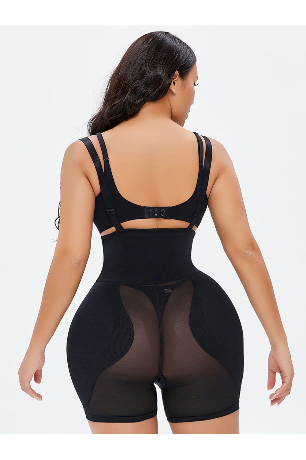 Full Size Hook-and-Eye Under-Bust Shaping Bodysuit