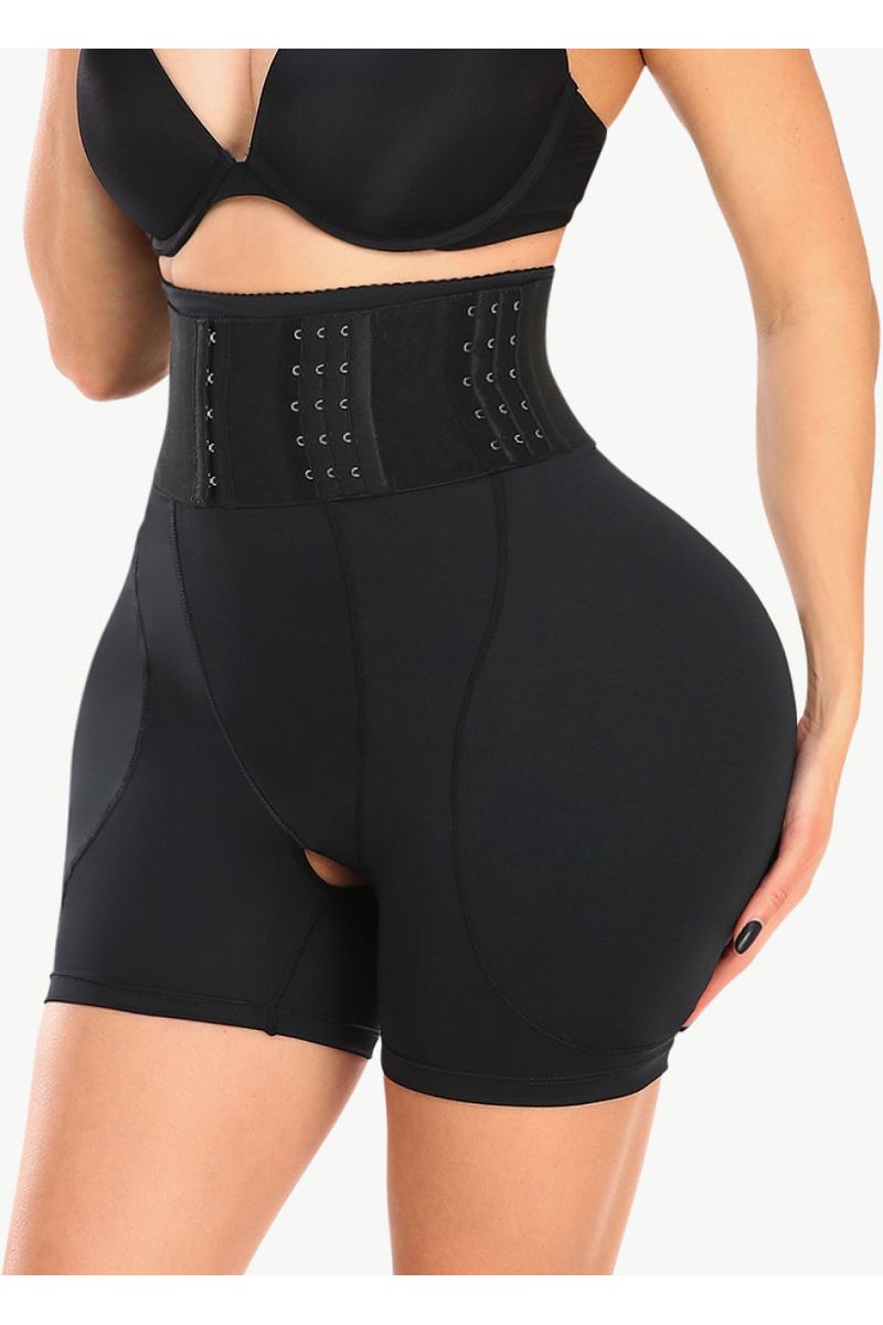 Full Size Removable Pad Shaping Shorts