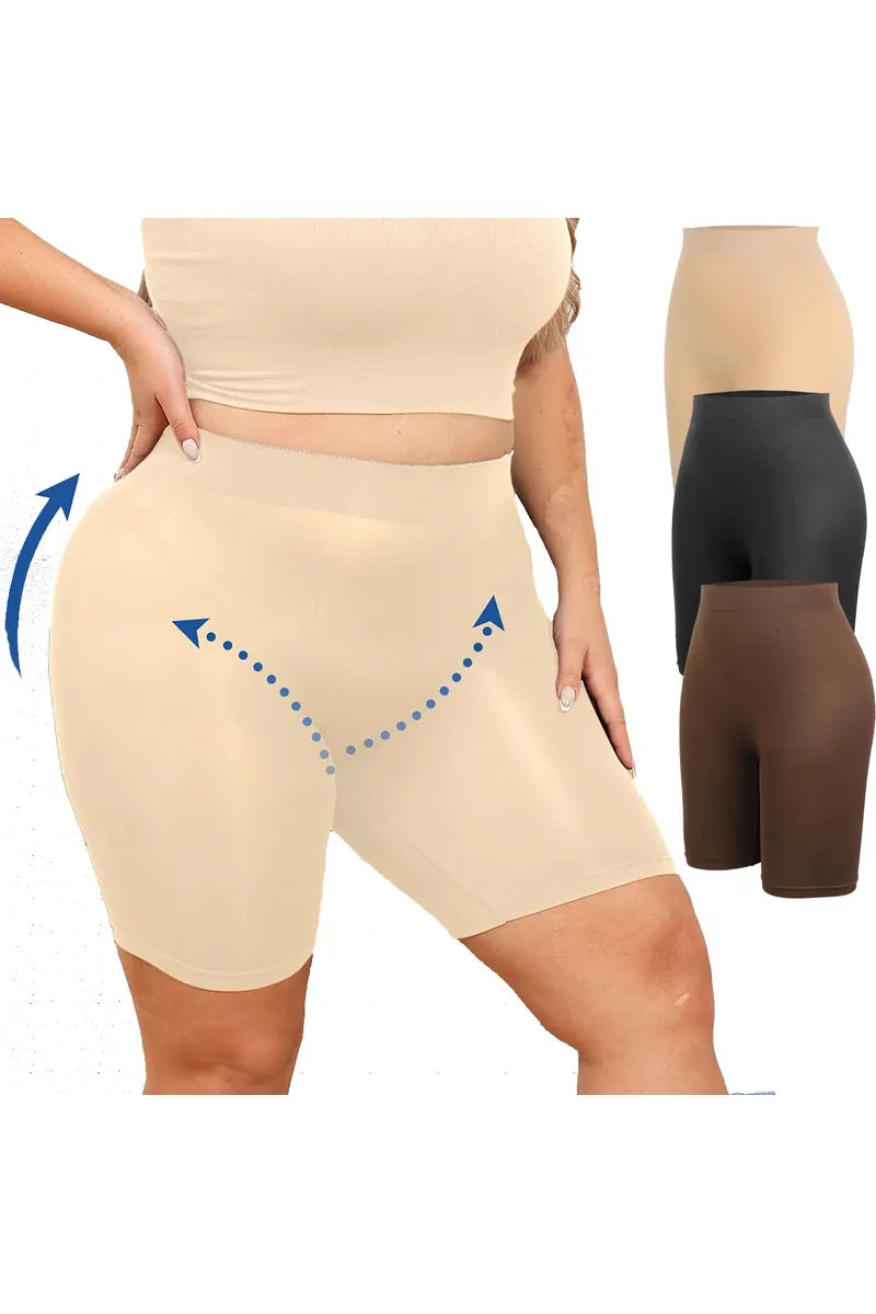 Plus Size XL-4XL High Waisted Shapewear