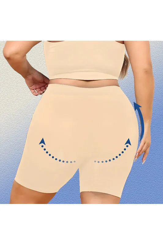Plus Size XL-4XL High Waisted Shapewear
